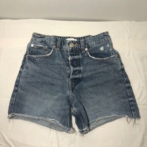 Zara denim shorts